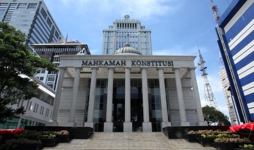 Ilustrasi gedung MK. (Foto: Int)